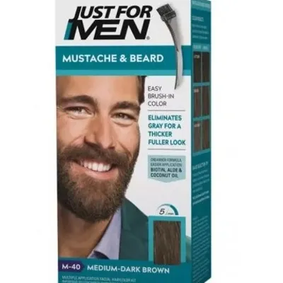 Just for men medium dark brown m40 color gel 28 g