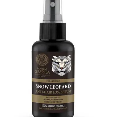 Natura siberica men naturalne serum przeciw wypadaniu włosów śnieżny leopard 100ml