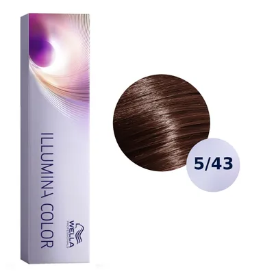 Wella illumina color 5/43 farba 60ml