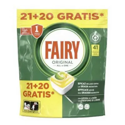 Fairy original all in one kapsułki do zmywarki 41 szt