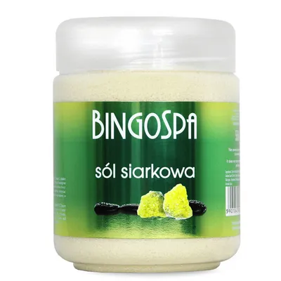Bingospa sól siarkowa do kąpieli 550g