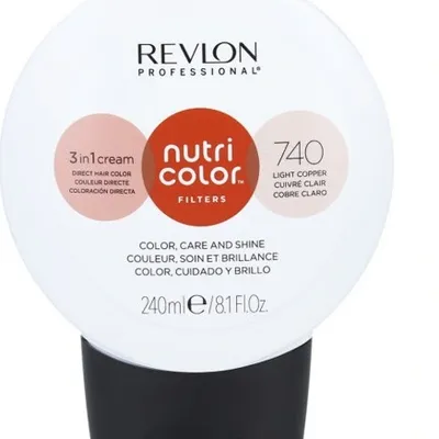 Revlon nutri color 740 light copper maska 240 ml