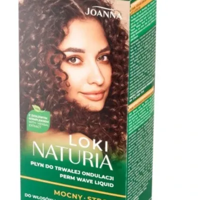 Joanna naturia loki płyn do trwałej ondulacji mocny 2x75 ml