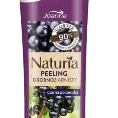 Joanna naturia peeling drobnoziarnisty czarna porzeczka 100 g