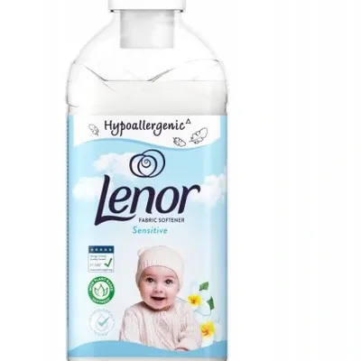 Lenor płyn do płukania tkanin hypoalergiczny sensitive softener 1600 ml