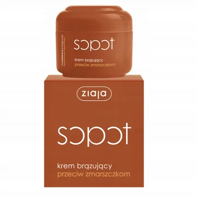 Ziaja sopot vegan krem brązujący przeciw zmarszczkom 50ml