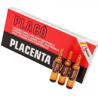Placenta placo ampułki 12x10ml kuracja przeciw wypadaniu włosów
