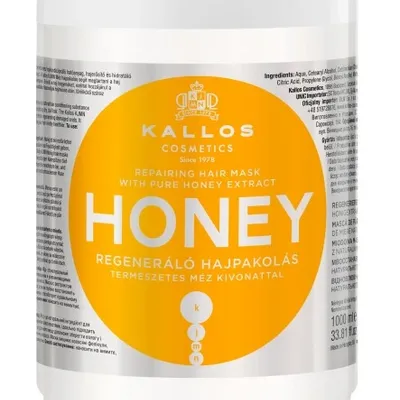 Kallos honey repairing mask 1000 ml