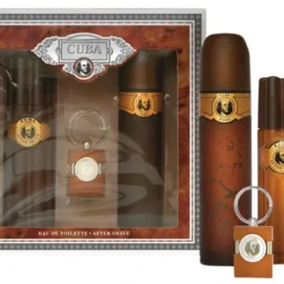 Zestaw prezentowy męski cuba gold edt 100 ml + woda po goleniu + brelok 100 ml