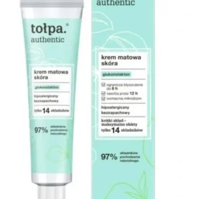 Tołpa authentic krem matowa skóra 40 ml