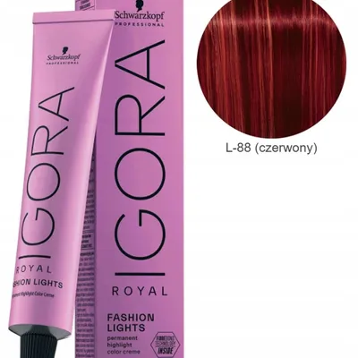 Schwarzkopf farba igora royal fashion lights farba nr. l-88 60ml