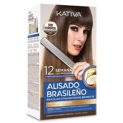 Kativa zestaw-brazylijskie prostowanie brunetka