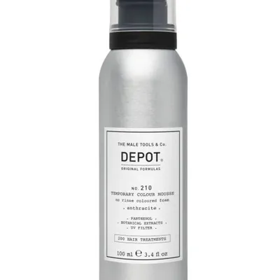 Depot no. 210 temp colour mousse anthracite 100 ml