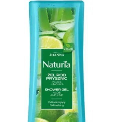 Joanna naturia żel pod prysznic aloes i limonka 300 ml