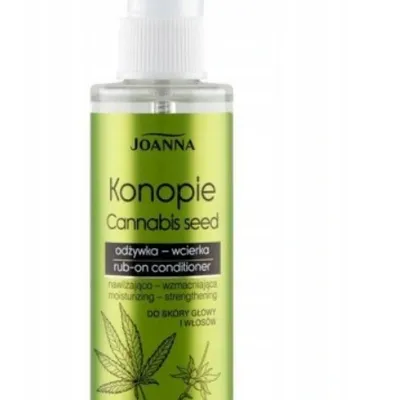 Joanna konopie nawilżająco-wzmacniająca odżywka-wcierka do skóry głowy i włosów 100 ml