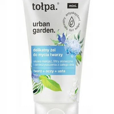 Tołpa urban garden żel do mycia twarzy delikatny 75 ml
