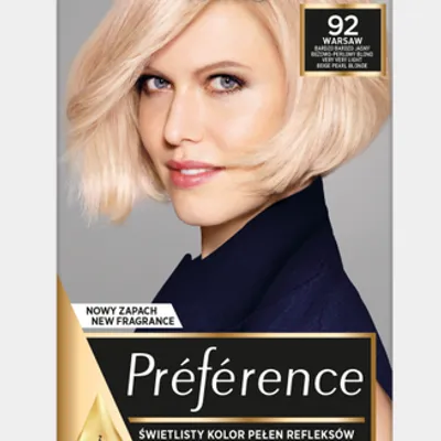 L'oreal paris feria preference farba do włosów 92 bardzo jasny beżowo-perłowy blond