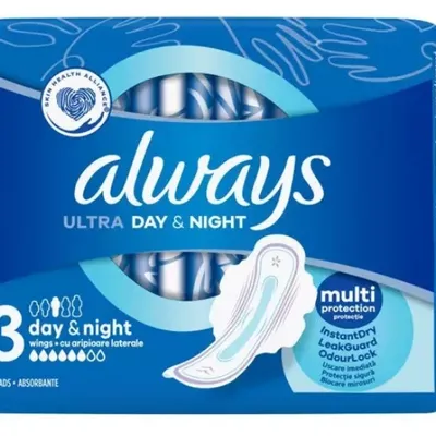 Always ultra day & night podpaski ze skrzydełkami 7 szt