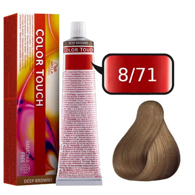Wella color touch farba 60 ml 8/71
