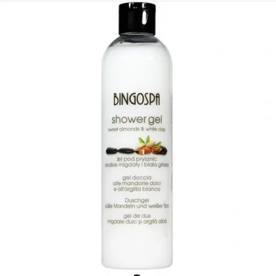 Bingospa żel po prysznic słodkie migdały+ biała glinka 300ml