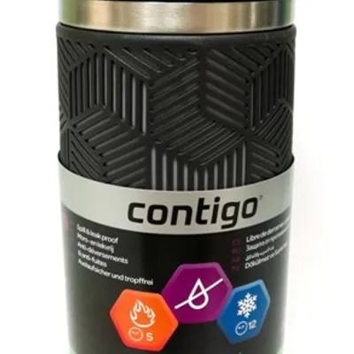 Contigo 6 therm mug metra transit grey 470ml 1000-0623