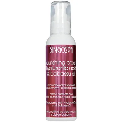 Bingospa krem odżywczy z kwasem hialuronowym 135g