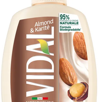 Vidal mydło w płynie 300 ml almond&karite