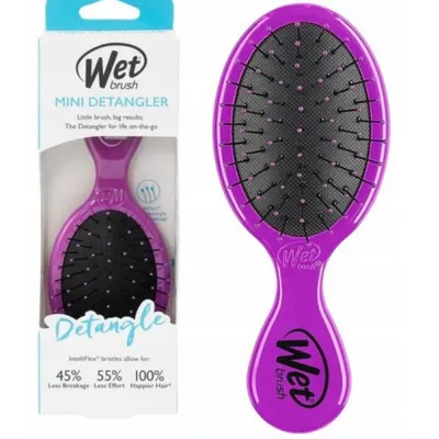 Wet brush mini detangler purple szczotka