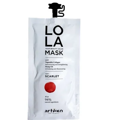 Artego lola your beauty color maska scarlet 20ml