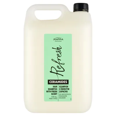Joanna professional refresh ceramides szampon o świeżym zapachu 5000 ml