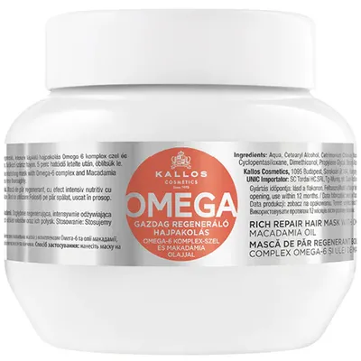 Kallos omega maska 275 ml