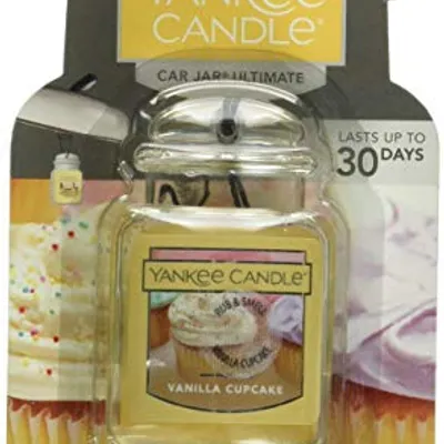 Yankee candle car jar ultimate vanilla cupcake