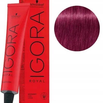 Schwarzkopf farba igora royal 60ml 9-98 ekstra jasny blond fioletowo czerwony