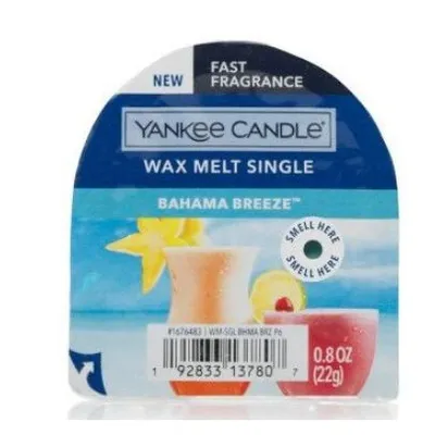 Yankee candle classic wax bahama breeze 22g