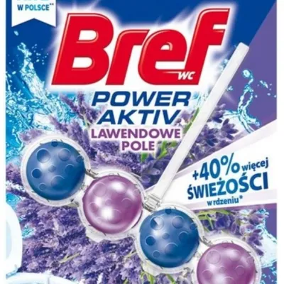 Bref power aktiv wc kostka zapachowa lawendowa 50 g