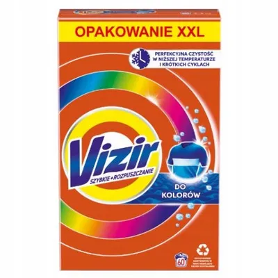 Vizir proszek do prania tkanin kolorowych 3,3kg (60 prań)