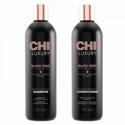 Chi luxury black seed oil szampon 355ml+odżywka 355ml