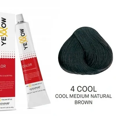 Alfaparf yellow color permanent 4 cool farba 100 ml