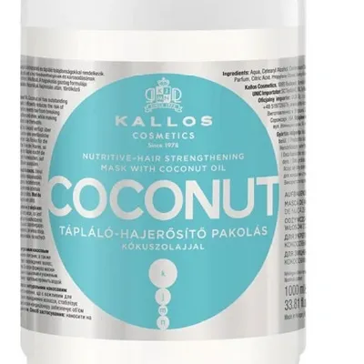 Kallos coconut nutritive strength mask 1000 ml