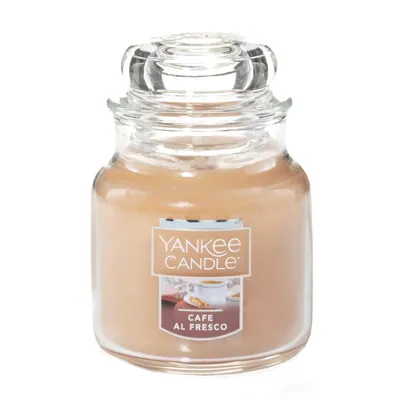 Yankee candle small jar cafe al fresco 104g