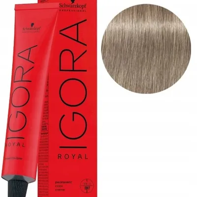 Schwarzkopf farba igora royal 60ml 8-19 jasny blond popielato fioletowy