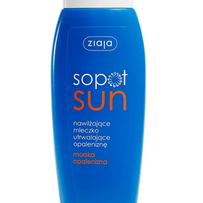 Ziaja sopot vegan nawilżające mleczko utrwalające opaleniznę 200ml