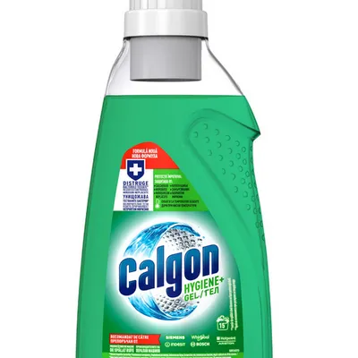 Calgon hygiene+ antybakteryjny żel do mycia i dezynfekcji pralki 750 ml zielony