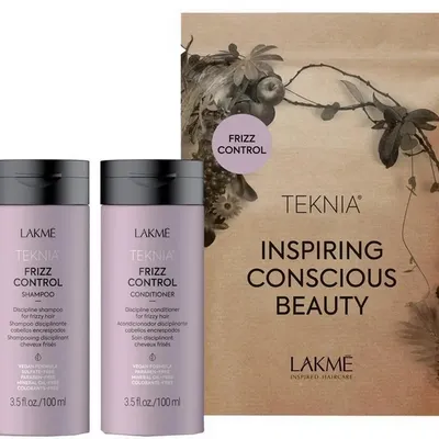 Lakme teknia frizz control travel pack 2x100 ml