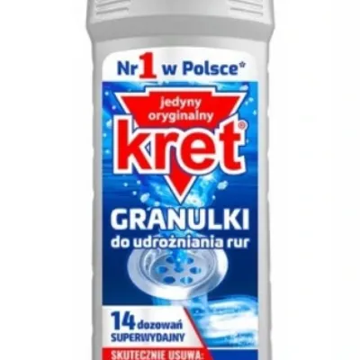 Kret granulki do udrażniania rur 560 g