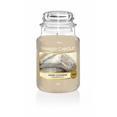 Yankee candle warm cashmire słoik duży 623g