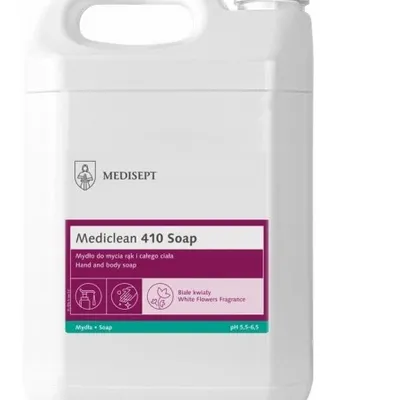 Medisept mediclean 410 soap mydło w płynie do mycia rąk i całego ciała 5 l