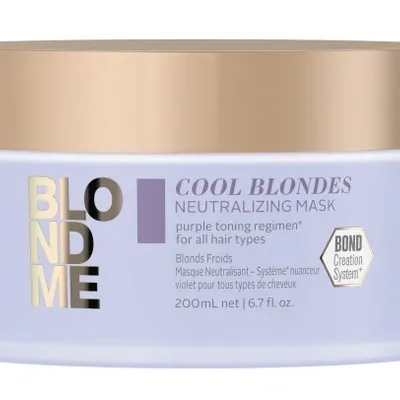 Schwarzkopf blondme cool purple mask 200 ml