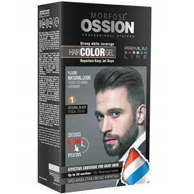 Morfose ossion barber hair color gel 1 40 ml