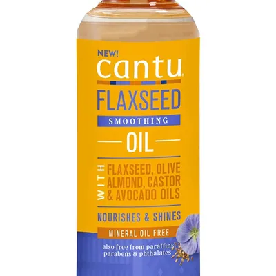 Cantu flaxseed olejek wygładzający loki fale 100ml mieszanka do spłukiwania